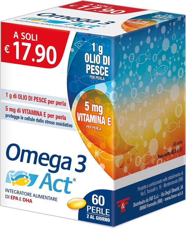 OMEGA 3 ACT 60 PERLE - Farmamood