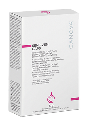 CANOVA SENSIVEN CAPS 30 COMPRESSE - Farmamood