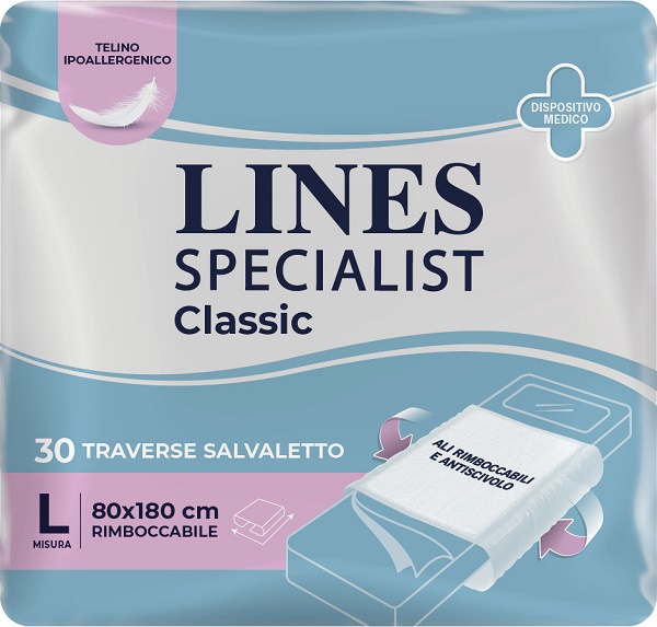 TRAVERSA LINES SPECIALIST CLASSIC 80X180 CM 30 PEZZI - Farmamood