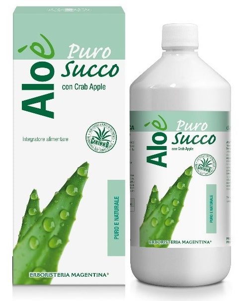 ALOE' ALOE PURO SUCCO BIO 1 LITRO - Farmamood