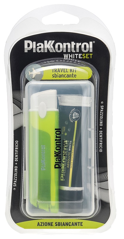 PLAKKONTROL WHITE SET TRAVEL KIT - Farmamood