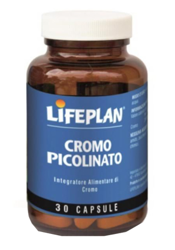 CROMO PICOLINATO 30 CAPSULE - Farmamood