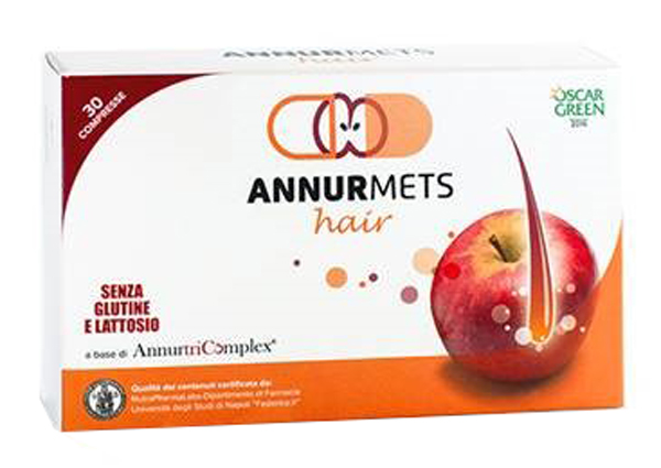 ANNURMETS HAIR 510 MG 30 COMPRESSE - Farmamood
