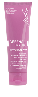 DEFENCE MASK INSTANT GLOW MASCHERA PEELING ILLUMINANTE 75 ML - Farmamood