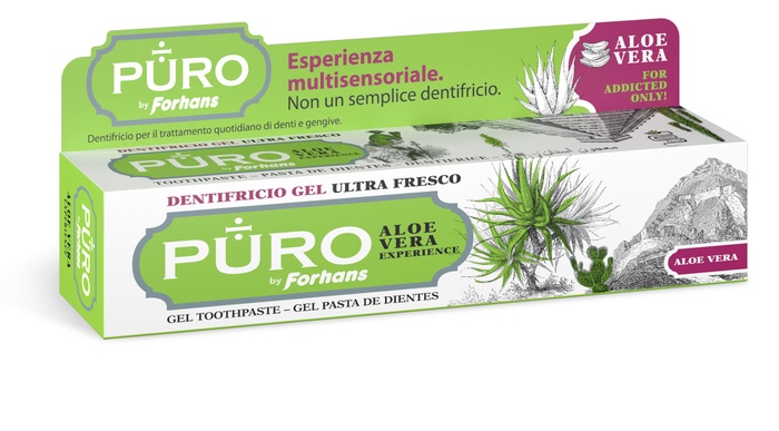 PURO DENTIFRICIO ALOE VERA 75 ML - Farmamood