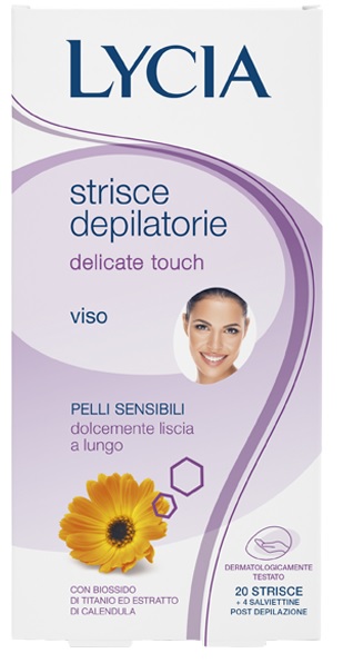 LYCIA 20 STRISCE VISO DELICATE 12 PEZZI - Farmamood