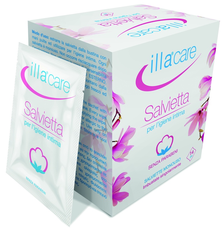ILLA CARE SALVIETTA INTIMA 14 PEZZI - Farmamood