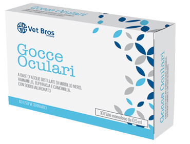 VET BROS SOLUZIONE SALINA STERILE OFTALMICA AD USO VETERINARIO 10 FIALE DA 5 ML - Farmamood