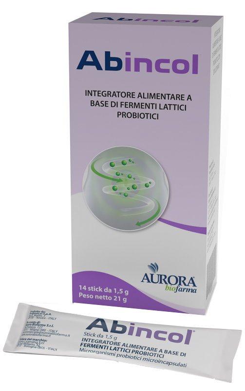 ABINCOL 14 STICK OROSOLUBILI - Farmamood