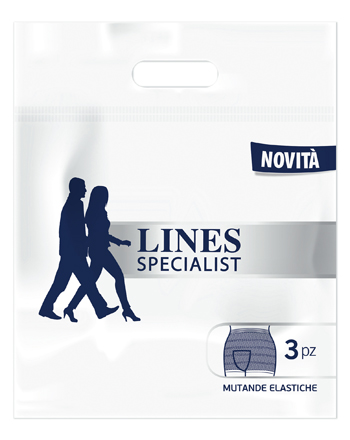 LINES SPECIALIST MUTANDA ELASTICA S 3 PEZZI - Farmamood
