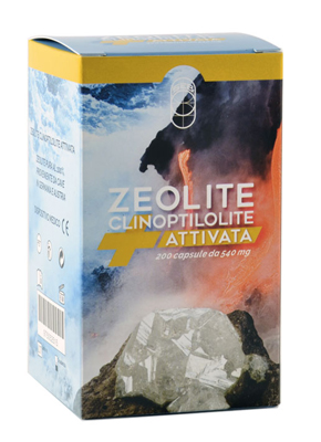 ZEOLITE CLINOPTILOLITE ATTIVATA SUPREMA 200 CAPSULE 540 MG 108 G - Farmamood
