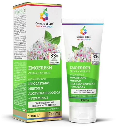 COLOURS OF LIFE SKIN SUPPLEMENT EMOFRESH CREMA 100 ML - Farmamood