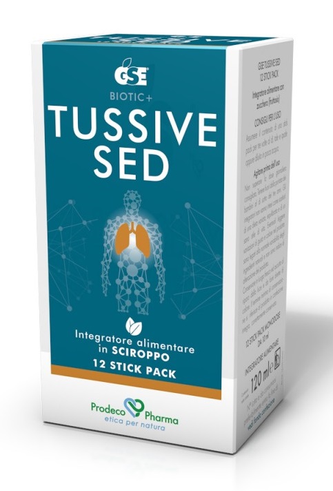 GSE TUSSIVE SED 12 STICKPACK - Farmamood