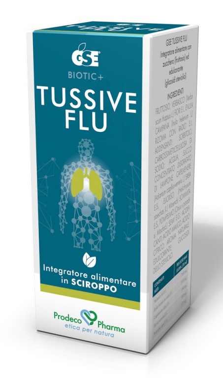 GSE TUSSIVE FLU 120 ML - Farmamood