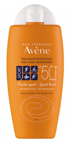 EAU THERMALE AVENE SOLARE FLUIDO SPORT SPF 50+ 100 ML - Farmamood