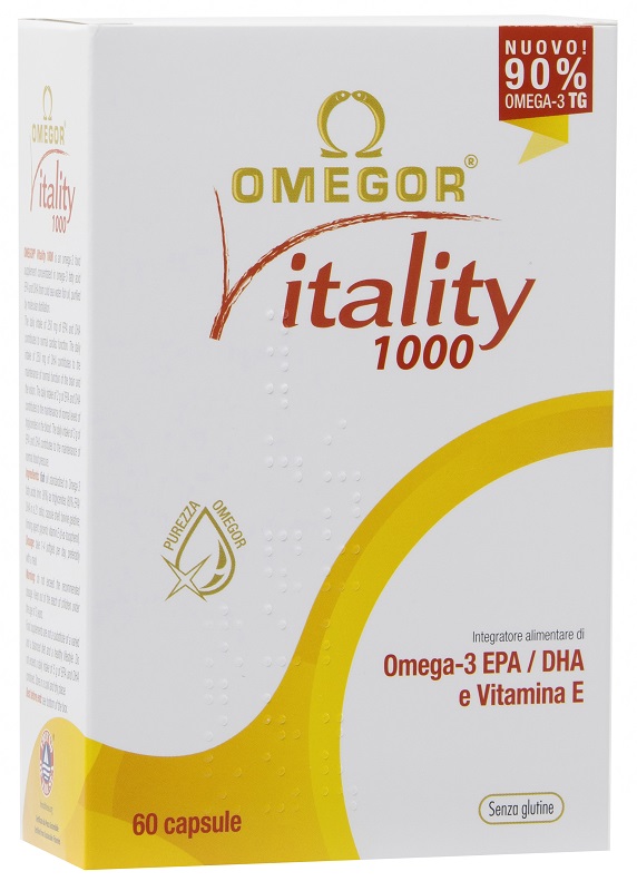 OMEGOR VITALITY 1000 60 CAPSULE MOLLI - Farmamood