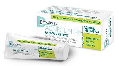 DERMOVITAMINA ACNECLIN IDROGEL ATTIVO AZIONE INTENSIVA 40 ML - Farmamood