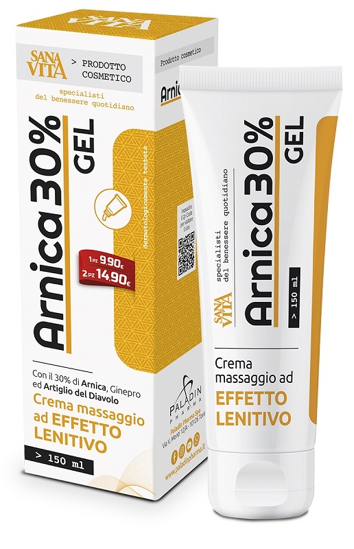 SANAVITA ARNICA 30% GEL 150 ML - Farmamood