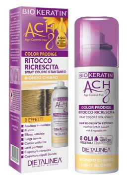 BIOKERATIN ACH8 COLOR PRODIGE RITOCCO RICRESCITA BIONDO CHIARO 75 ML DIETALINEA - Farmamood