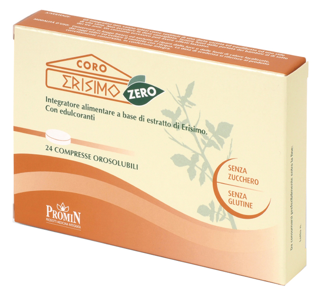 CORO ERISIMO ZERO 24 COMPRESSE OROSOLUBILI - Farmamood