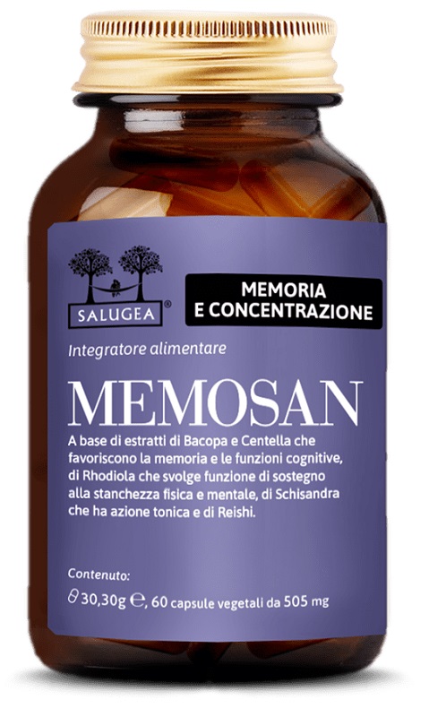 SALUGEA MEMOSAN 60 CAPSULE - Farmamood