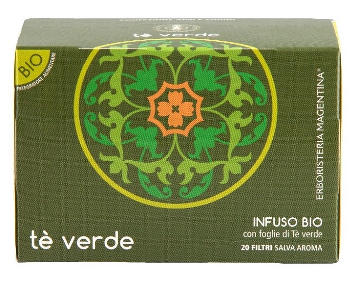 TE' VERDE INFUSOBIO 20 FILTRI 30 G - Farmamood