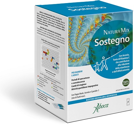 NATURA MIX ADVANCED SOSTEGNO OROSOLUBILE 20 BUSTINE - Farmamood