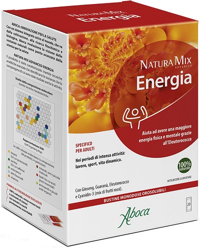 NATURA MIX ADVANCED ENERGIA 20 BUSTINE - Farmamood