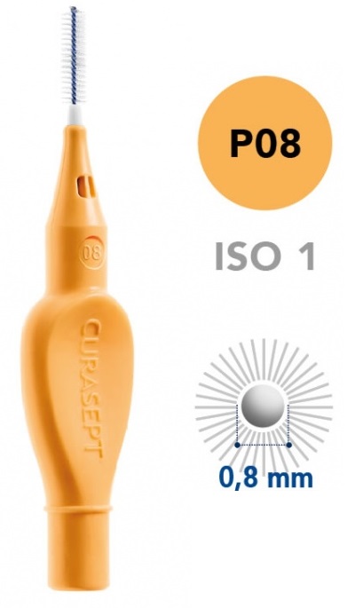 CURASEPT PROXI P08 ARANCIO CHIARO/TANGERINO 5 PEZZI - Farmamood