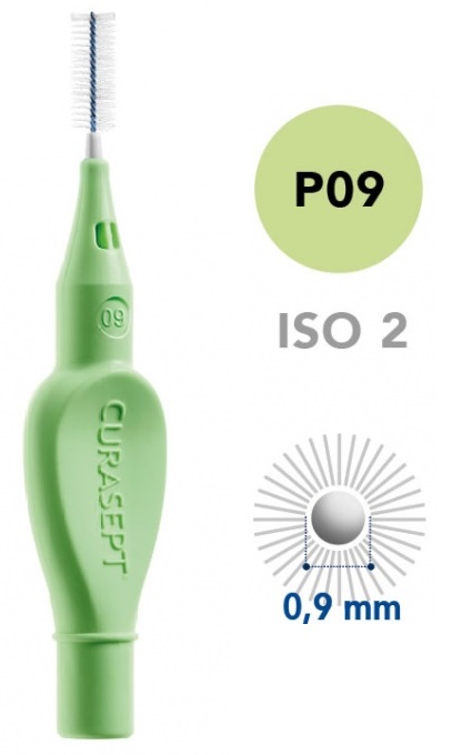 CURASEPT PROXI P09 VERDE CHIARO/LIGHT GREEN 5 PEZZI - Farmamood