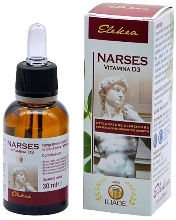 NARSES VITAMINA D3 LIQUIDA 30 ML - Farmamood