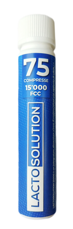 LACTOSOLUTION 15000 75 COMPRESSE - Farmamood