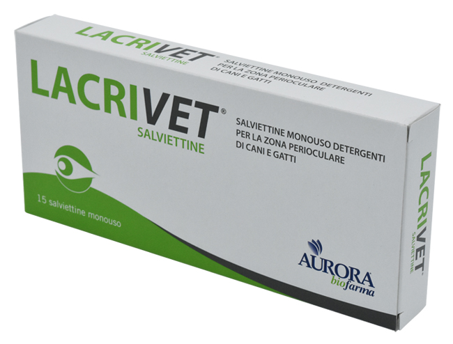 LACRIVET SALVIETTINE 15 PEZZI - Farmamood