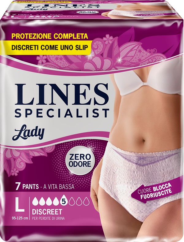 LINES SPECIALIST PANTS DISCREET L FARMA 7 PEZZI - Farmamood