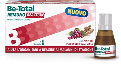 BETOTAL IMMUNO REACTION 8 FLACONCINI - Farmamood