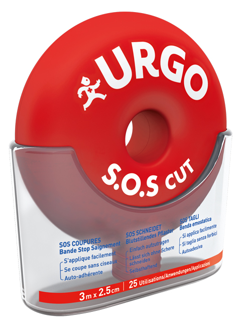 BENDA URGO SOS CUT 3X2,5CM - Farmamood