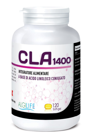 CLA 1400 ACIDO LINOLEICO CONIUGATO 120 SOFT GEL - Farmamood