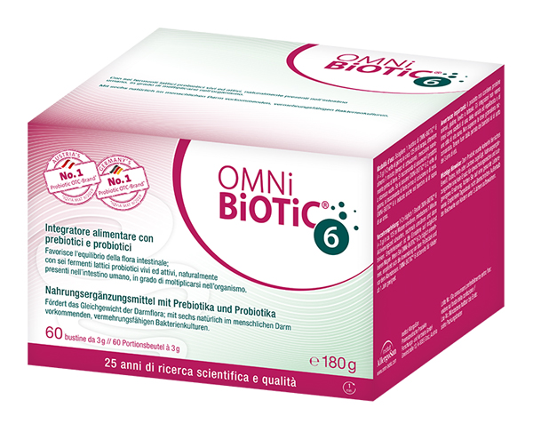 OMNI BIOTIC 6 POLVERE 60 BUSTINE DA 3 G - Farmamood