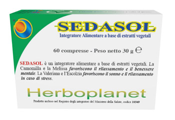 SEDASOL 60 COMPRESSE - Farmamood