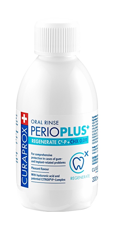 CURAPROX PERIOPLUS+ REGENERATE CHX 0,09% 200 ML - Farmamood
