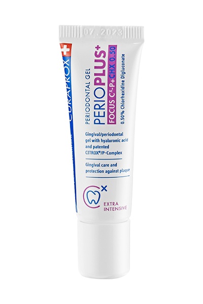 CURAPROX PERIOPLUS+ FOCUS GEL CHX 0,5% 10 ML - Farmamood