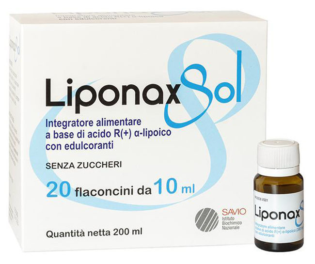 LIPONAX SOLUZIONE 20 FLACONCINI 10 ML - Farmamood