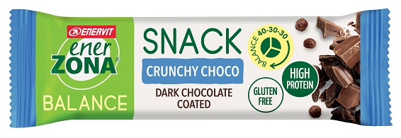 ENERZONA SNACK CRUNCHY CHOCO 33 G - Farmamood