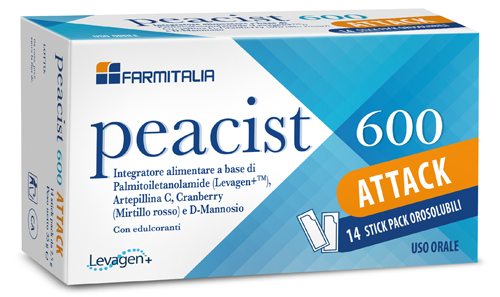 PEACIST 600 ATTACK 14 STICK PACK OROSOLUBILI - Farmamood