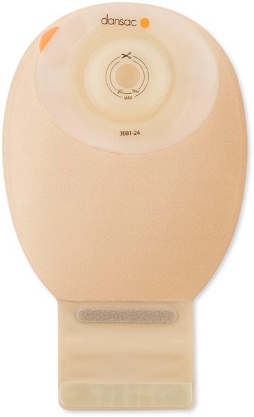 DANSAC NOVALIFE TRE 1 SACCA APERTA OPACA SOFTCONVEX MAXI PER ILEOSTOMIA CON FINESTRA RITAGLIABILE 15-44MM 520 ML 10 PEZZI - Farmamood