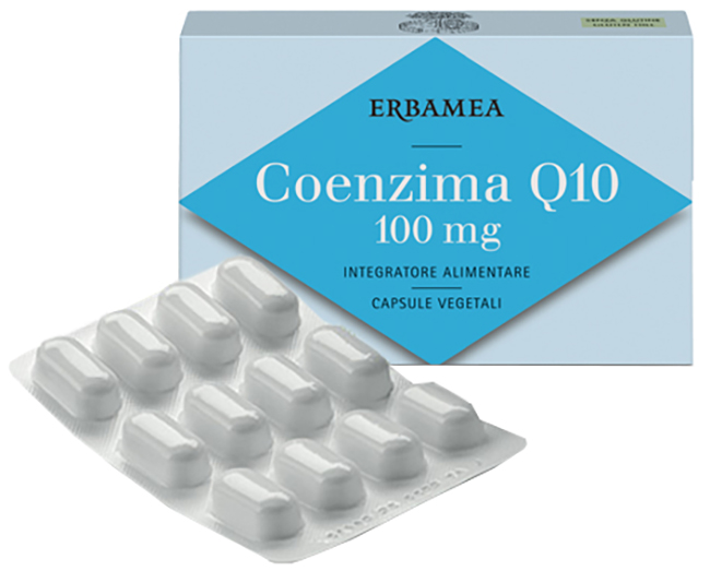ERBAMEA COENZIMA Q10 100 MG 24 CAPSULE VEGETALI - Farmamood