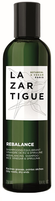 LAZARTIGUE REBALANCE SHAMPOO EQUILIBRANTE VINAIGRE DE RIZ & SPIRULINE 250 ML - Farmamood