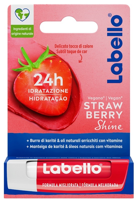 LABELLO STRAWBERRY SHINE 5,5 ML - Farmamood