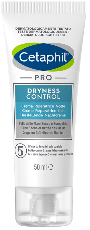 CETAPHIL PRO DRYNESS CONTROL CREMA MANI RIPARATRICE NOTTE 50 ML - Farmamood