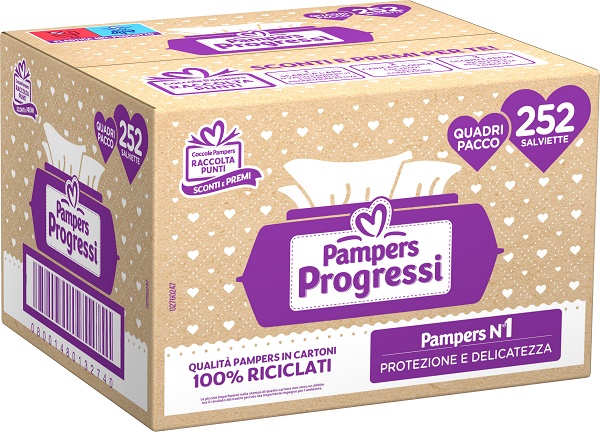 SENSITIVE QUADRI SALVIETTINE 252 PEZZI - Farmamood